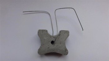 Dystanse betonowe KOŚCI z drutem 35/40/50 250szt.