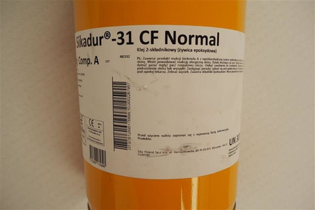 Klej dwuskładnikowy A+B komplet 6kg, żywica epoksydowa