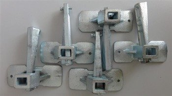 Żabka klinowa fi 6-10 mm ZESTAW 50 szt.