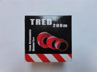 Taśma ostrzegawcza BHP 200 m BOX