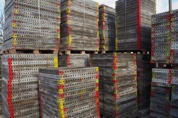 Szalunki ścienne używane zestaw 100m2