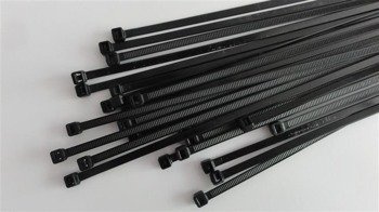 Opaski zaciskowe 4,8x300 czarne 25szt