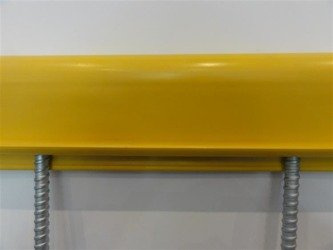 Profil ochronny BHP na pręty zbrojeniowe PVC