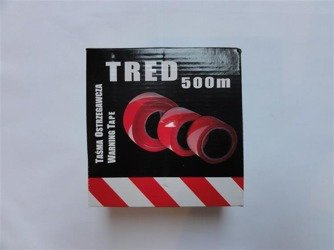 Taśma ostrzegawcza BHP TRED 500 m BOX