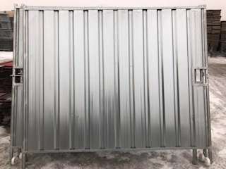 Brama dwuskrzydłowa pełna 2 x 2,9 m