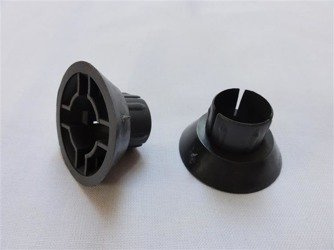 Stożki oporowe do rurek PVC 22mm z nacięciami KONUSY